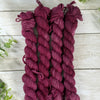 Vintage Burgundy Mini Skein [Dyed to Order] - Attempted Murder Yarn Co.