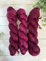Vintage Burgundy [Dyed to Order] - Attempted Murder Yarn Co.