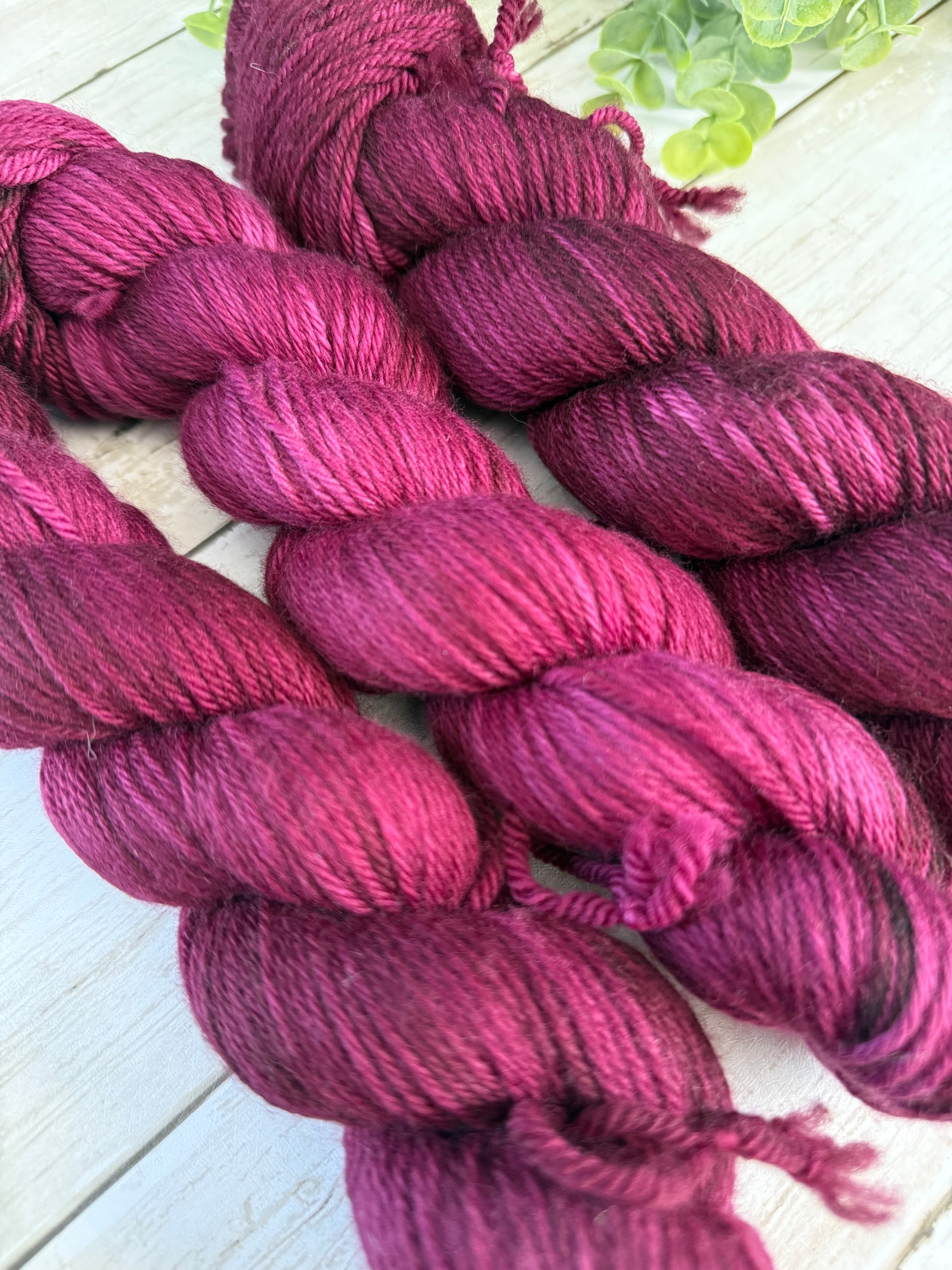 Vintage Burgundy [Dyed to Order] - Attempted Murder Yarn Co.