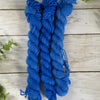 Celestial Blue Mini Skein [Dyed to Order] - Attempted Murder Yarn Co.
